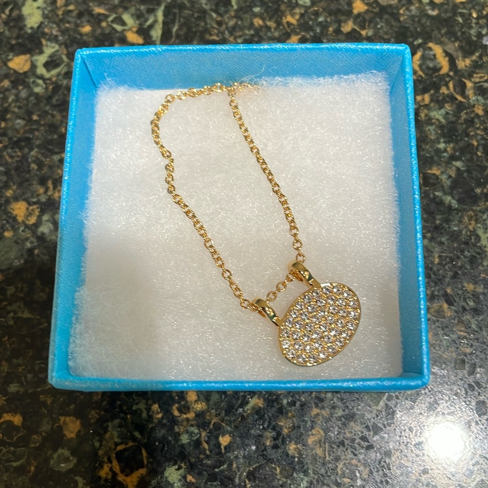 Touchstone Mini Disc Necklace